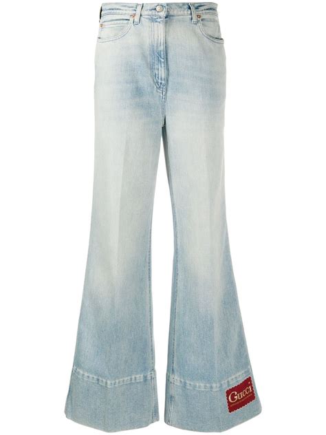 gucci jeans woman|gucci high waisted pants.